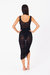 Stevie Midi Dress - Black