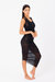 Stevie Midi Dress - Black