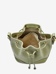 Cassie Bucket Bag - Sage