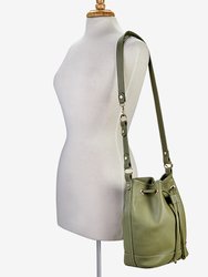 Cassie Bucket Bag - Sage