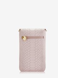 Emmie Phone Crossbody Bag - Nude