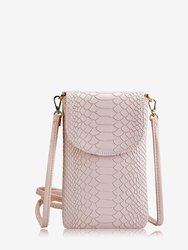 Emmie Phone Crossbody Bag - Nude - Nude