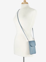 Emmie Phone Crossbody Bag - Slate Blue