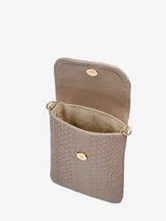 Emmie Phone Crossbody Bag - Stone