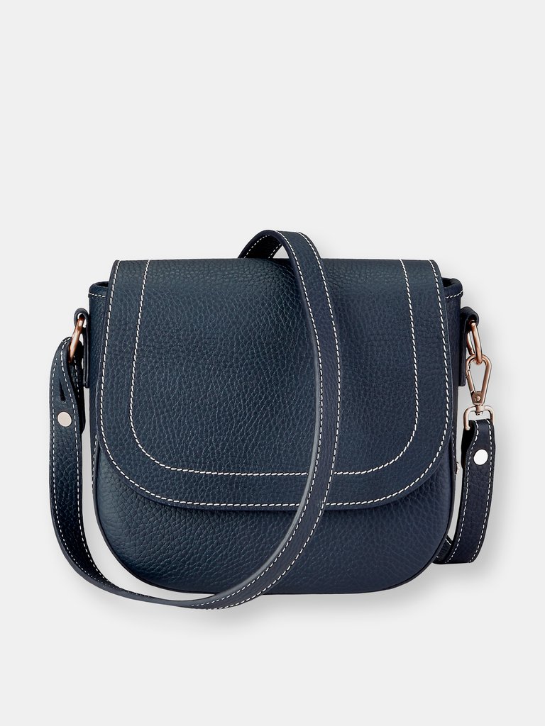 Jackson Saddle Bag - Black - Black