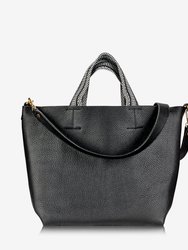 Leigh Tote - Black - Black