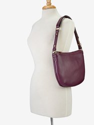 Stevie Shoulder Bag - Wine 