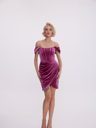 Gigii Jasmine Dress - Velvet Purple product