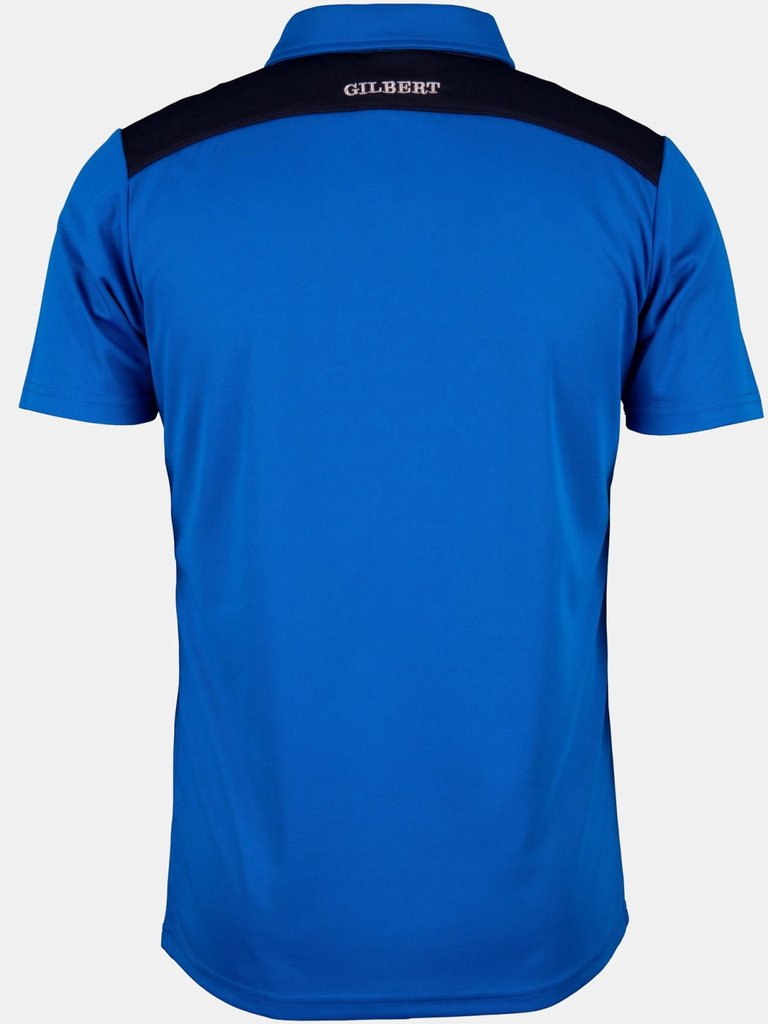 Gilbert Mens Photon Polo Shirt (Royal Blue/Dark Navy)