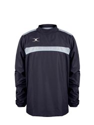 Gilbert Mens Photon Warm-Up Top (Dark Navy/Sky Blue) - Dark Navy/Sky Blue