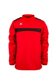 Gilbert Mens Photon Warm-Up Top (Red/Black) - Red/Black