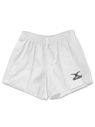 Gilbert Rugby Mens Kiwi Pro Rugby Shorts (White)