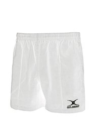 Gilbert Rugby Mens Kiwi Pro Rugby Shorts (White) - White