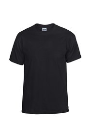 DryBlend Adult Unisex Short Sleeve T-Shirt - Black