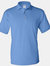 Gildan Adult DryBlend Jersey Short Sleeve Polo Shirt (Carolina Blue) - Carolina Blue