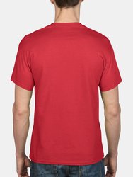 Gildan DryBlend Adult Unisex Short Sleeve T-Shirt (Red)