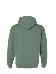 Gildan Heavy Blend Adult Unisex Hooded Sweatshirt/Hoodie (Heather Sport Dark Green)