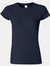 Gildan Ladies Soft Style Short Sleeve T-Shirt (Navy) - Navy