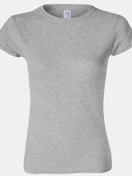 Gildan Ladies Soft Style Short Sleeve T-Shirt (Sport Grey (RS)) - Sport Grey (RS)