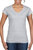 Gildan Ladies Soft Style Short Sleeve V-Neck T-Shirt (Sport Grey (RS))