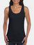 Gildan Ladies Soft Style Tank Top Vest (Black)