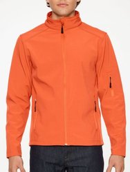 Gildan Mens Hammer Soft Shell Jacket (Orange)