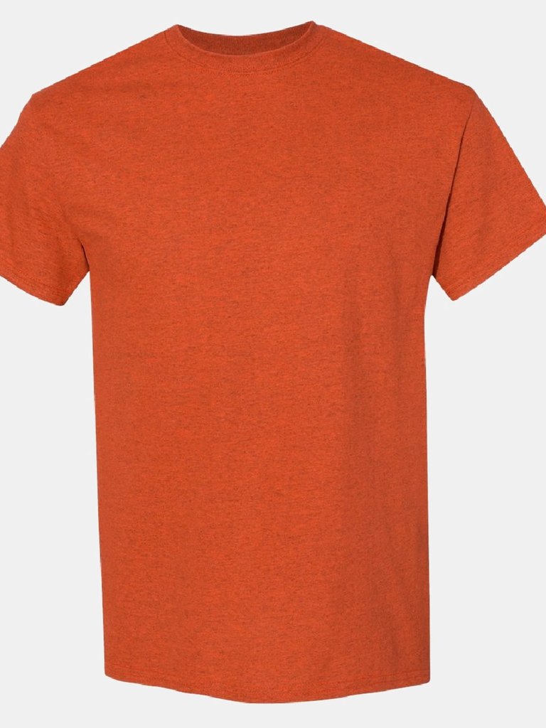 Gildan Mens Heavy Cotton Short Sleeve T-Shirt (Antique Orange) - Antique Orange