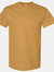 Gildan Mens Heavy Cotton Short Sleeve T-Shirt (Old Gold) - Old Gold
