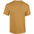 Gildan Mens Heavy Cotton Short Sleeve T-Shirt (Pack of 5) (Old Gold)