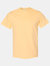 Gildan Mens Heavy Cotton Short Sleeve T-Shirt (Pack of 5) (Yellow Haze) - Yellow Haze