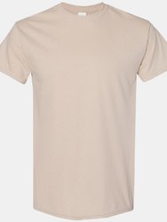 Gildan Mens Heavy Cotton Short Sleeve T-Shirt (Sand) - Sand