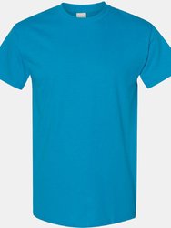 Gildan Mens Heavy Cotton Short Sleeve T-Shirt (Saphire) - Saphire