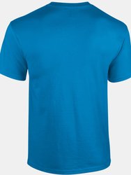 Gildan Mens Heavy Cotton Short Sleeve T-Shirt (Saphire)