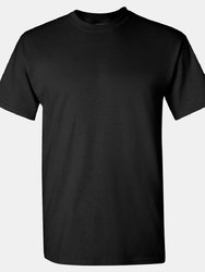 Gildan Mens Heavy Cotton Short Sleeve T-Shirt - Black