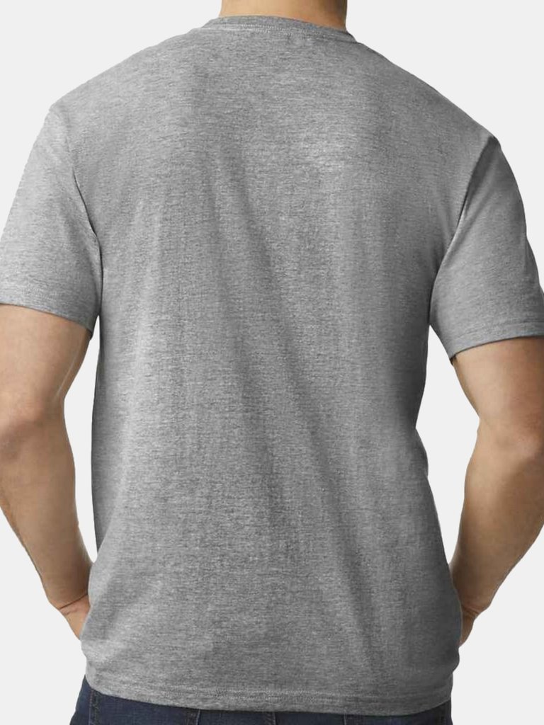 Gildan Mens Midweight Soft Touch T-Shirt (Sports Grey)