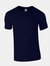 Gildan Mens Short Sleeve Soft-Style T-Shirt (Navy Blue) - Navy Blue