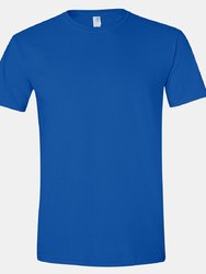 Gildan Mens Short Sleeve Soft-Style T-Shirt (Royal) - Royal