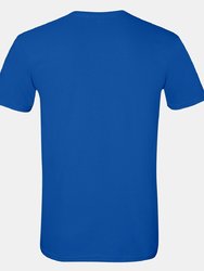 Gildan Mens Short Sleeve Soft-Style T-Shirt (Royal)