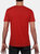 Gildan Mens Soft Style V-Neck Short Sleeve T-Shirt (Red)