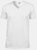 Gildan Mens Soft Style V-Neck Short Sleeve T-Shirt - White