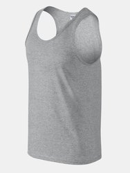 Gildan Mens Soft Tank Top (Sports Gray)