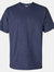 Gildan Mens Ultra Cotton Short Sleeve T-Shirt (Heather Navy) - Heather Navy