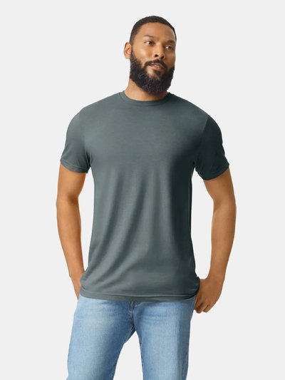 Gildan Gildan Unisex Adult CVC T-Shirt (Dark Heather) product