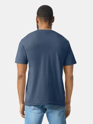 Gildan Unisex Adult CVC T-Shirt (Navy Mist)