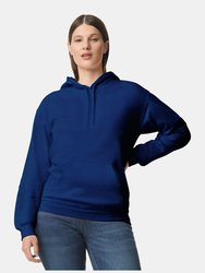 Gildan Unisex Adult Softstyle Fleece Midweight Hoodie (Navy Blue) - Navy Blue