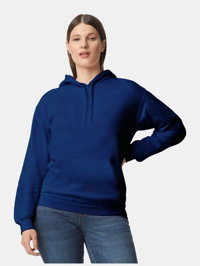 Gildan Gildan Unisex Adult Softstyle Fleece Midweight Hoodie (Navy Blue) product