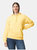 Gildan Unisex Adult Softstyle Fleece Midweight Hoodie (Yellow Haze) - Yellow Haze