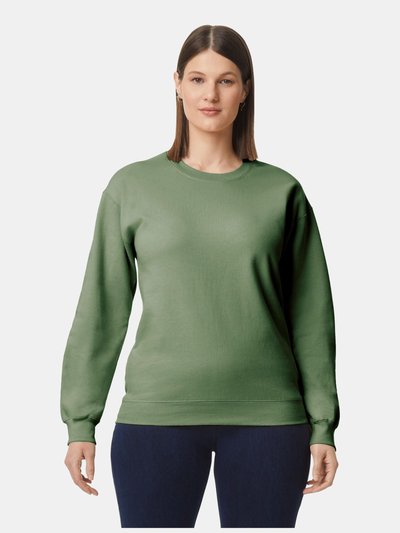 Gildan Gildan Unisex Adult Softstyle Fleece Midweight Pullover (Military Green) product