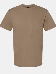 Gildan Unisex Adult Softstyle Midweight T-Shirt (Brown Savana) - Brown Savana