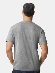 Gildan Unisex Adult Softstyle Midweight T-Shirt (Sports Grey)